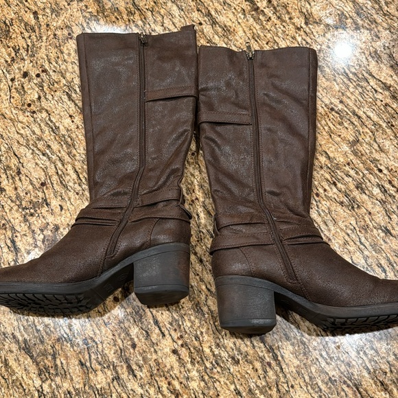 Knee high vintage deep brown Mia riding boots excellent shape barely used - Picture 2 of 6